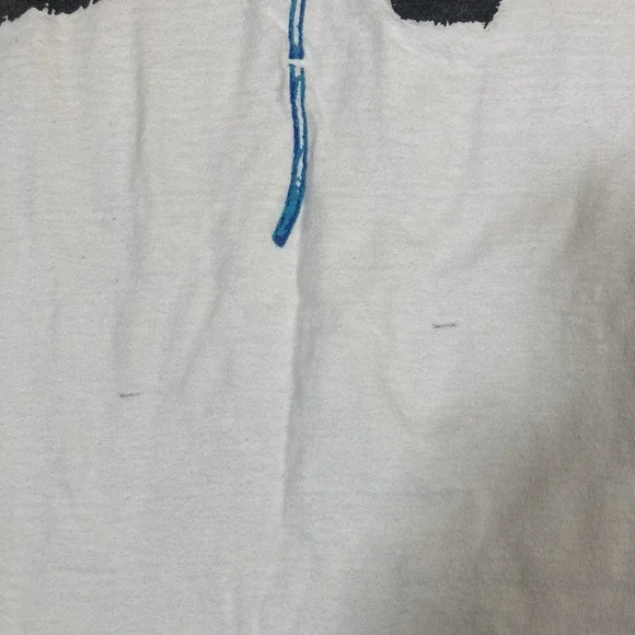 Vintage 1990 Depeche Mode World Violation Tour SINGLE STITCH! XXL 2XL *Pit Hole - Picture 6 of 9